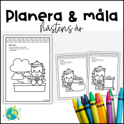 Hästen - Måla efter instruktion