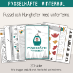 Vinter – 20 sidor vinterpyssel och klurigheter - bild 1