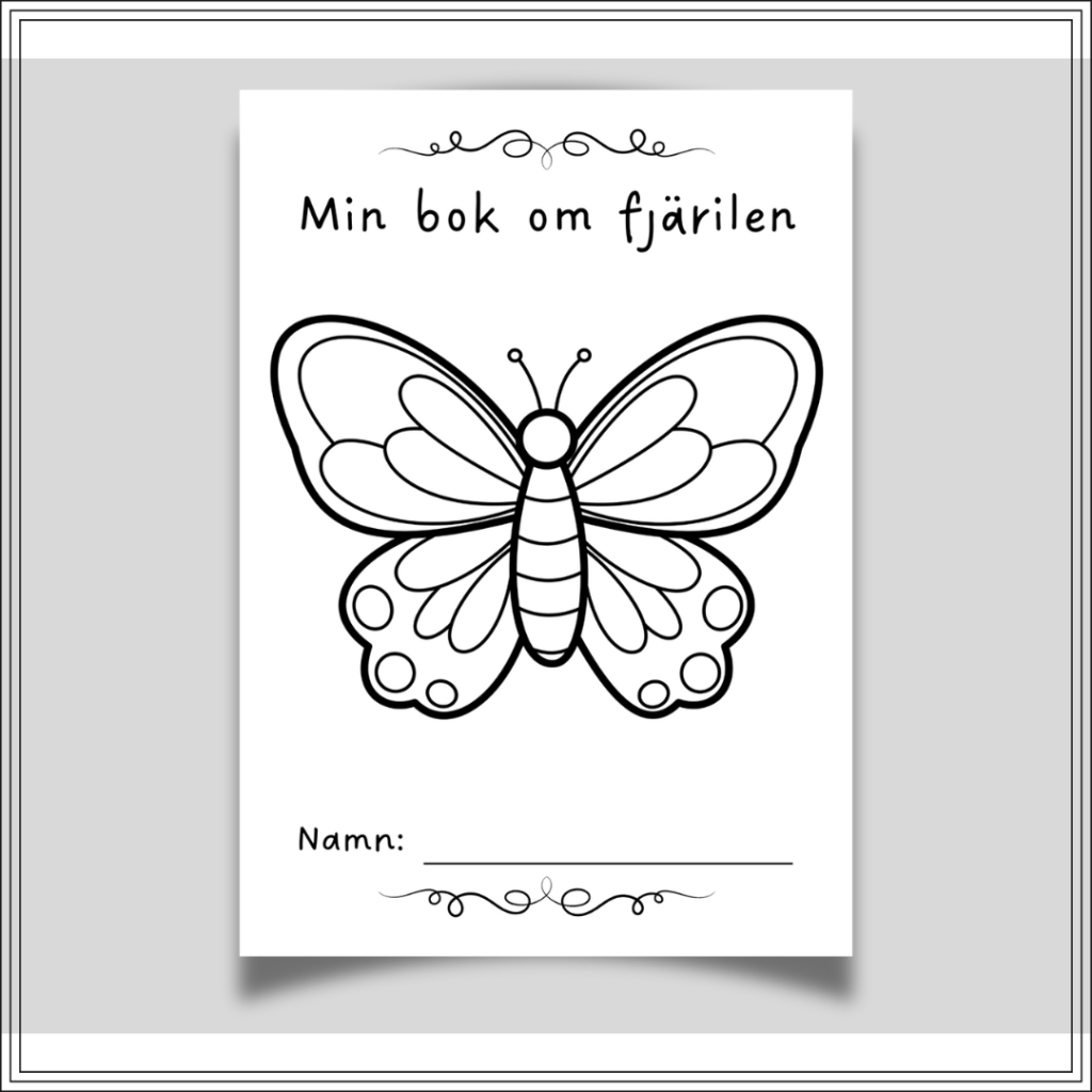Min bok om fjärilen