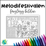 Måla Melodifestivalen - bild 1
