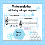 Vintermelodier – notläsning & eget skapande - bild 1