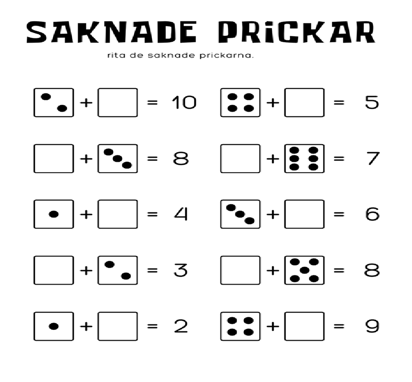 Arbetshäfte matematik åk1