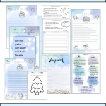 Vinterdikter- öva på att skriva vinterdikter i flera steg och nivåe - bild 1