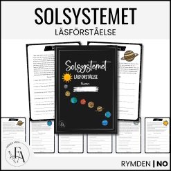 Läsförståelse Rymden | Solsystemet