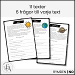 Läsförståelse Rymden | Solsystemet - bild 2