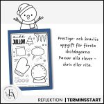 Mitt jullov – reflektionsuppgift vid terminsstart - bild 2