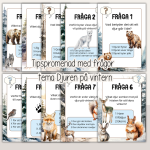 Vinter – Tipspromenad – Vad gör djuren på vintern? - bild 2