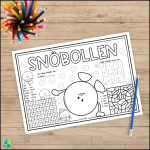 Måla snöbollen - bild 2