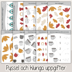 Vinter - 20 sidor vinterpyssel och klurigheter