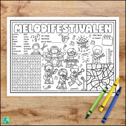 Måla Melodifestivalen