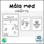 Måla med vinter-OS - bild 1