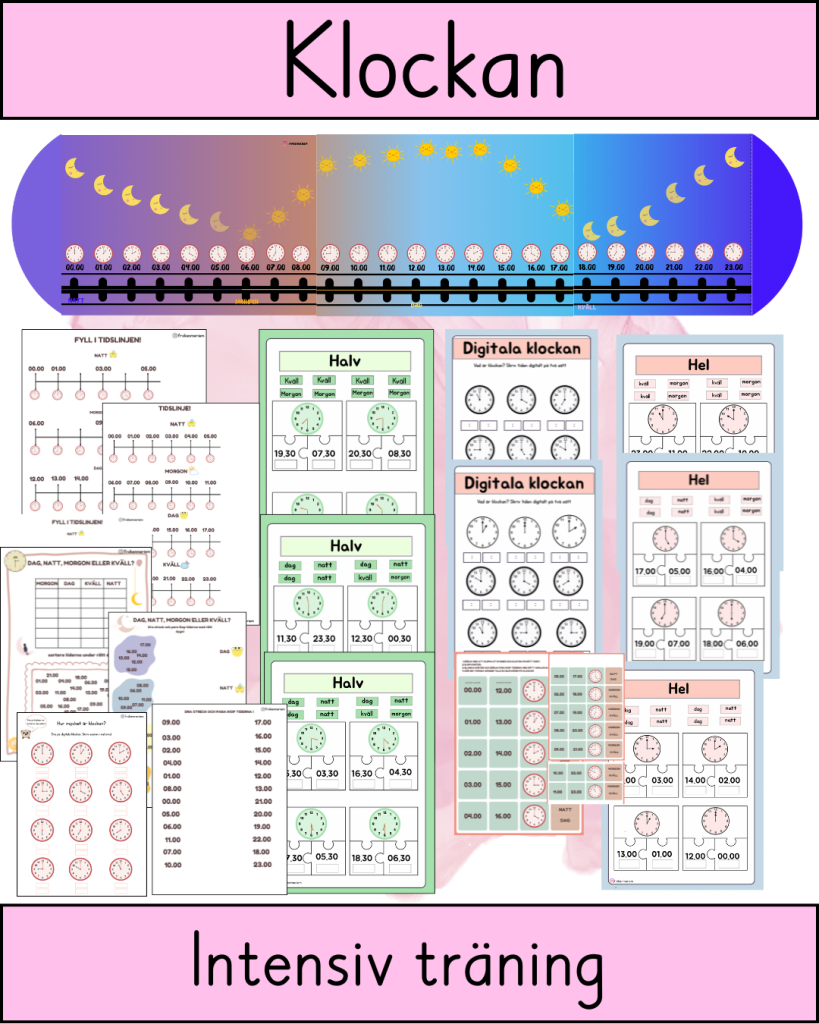 Klockan- Intensiv träning