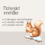 Vinter – Skattjakt med vintertema - bild 3