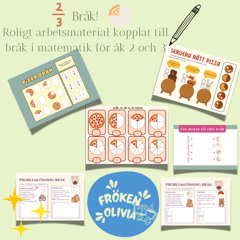 Bråk arbetsmaterial