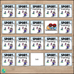 Memory – Vintersport - bild 2