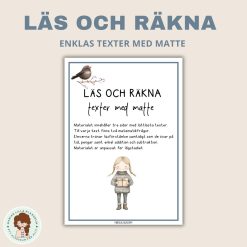 Läs och räkna – texter med matte