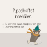 Vinter – 20 sidor vinterpyssel och klurigheter - bild 4