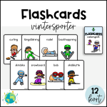 Flashcards – Vintersport - bild 1
