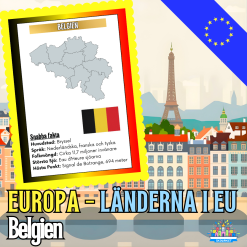 Europa – Länderna i EU - Belgien