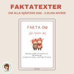Fakta om Alla hjärtans dag – 2 olika nivåer - bild 1