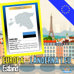 Europa – Länderna i EU – Estland - bild 1