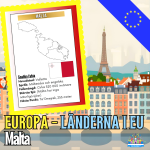 Europa – Länderna i EU – Malta - bild 1