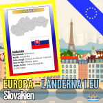 Europa – Länderna i EU – Slovakien - bild 1