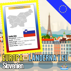 Europa – Länderna i EU - Slovenien