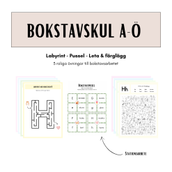 Bokstavskul A-Ö