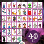 Bildkort Karaktärer – 40 kort för kreativt skrivande - bild 2