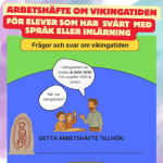 Vikingatiden: arbetshäfte med lätt material - bild 1