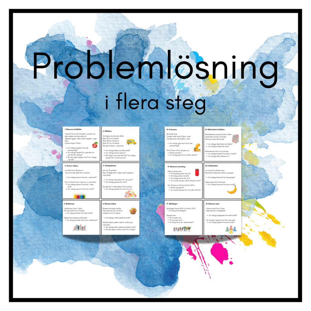 Problemlösningsuppgifter i flera steg