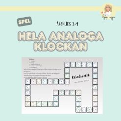 Spel: Hela analoga klockan