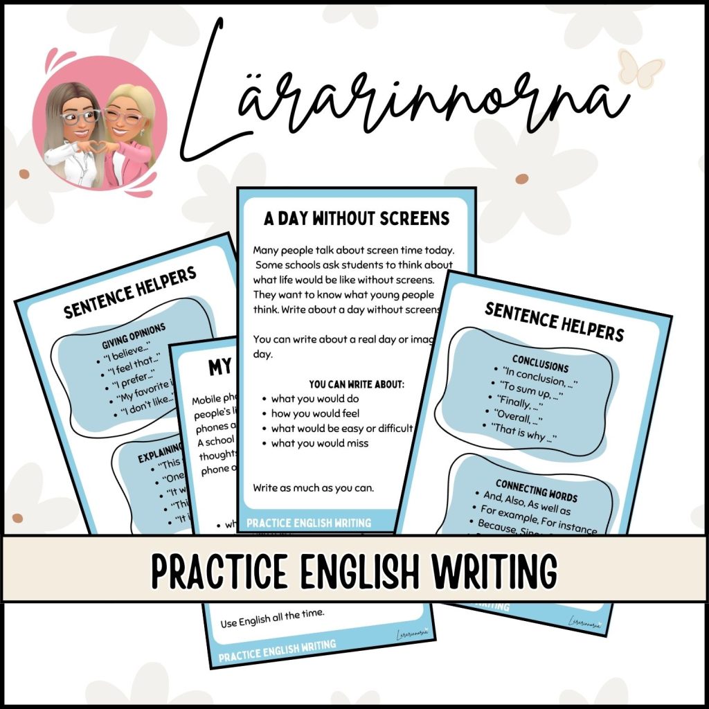 Practice English writing