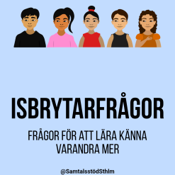 Isbrytarkort – 25 inspirerande frågor för barn i mellanstadieåldern