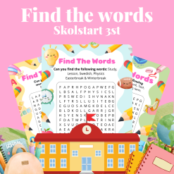 Find the words - 3 st