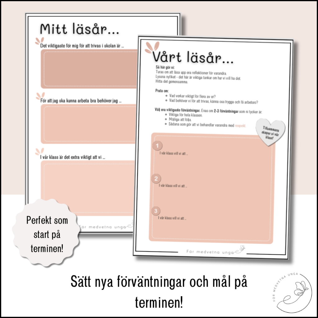 Vårt läsår…