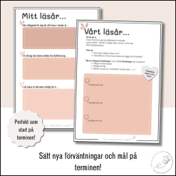 Vårt läsår...