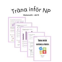 Träna inför NP - matematik del B
