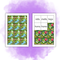 Läsjakten nivå 5 - 4 bokstäver (kvkv)