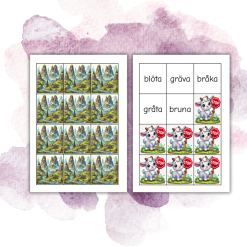 Läsjakten nivå 7 - 5 bokstäver/konsonantförbindelser i början