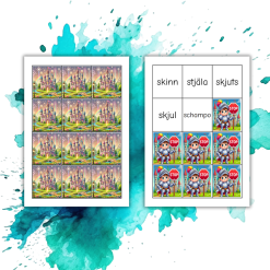 Läsjakten nivå 12 - sj-ljudet