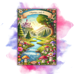 Läsjakten nivå 15 - avslut/roliga ord