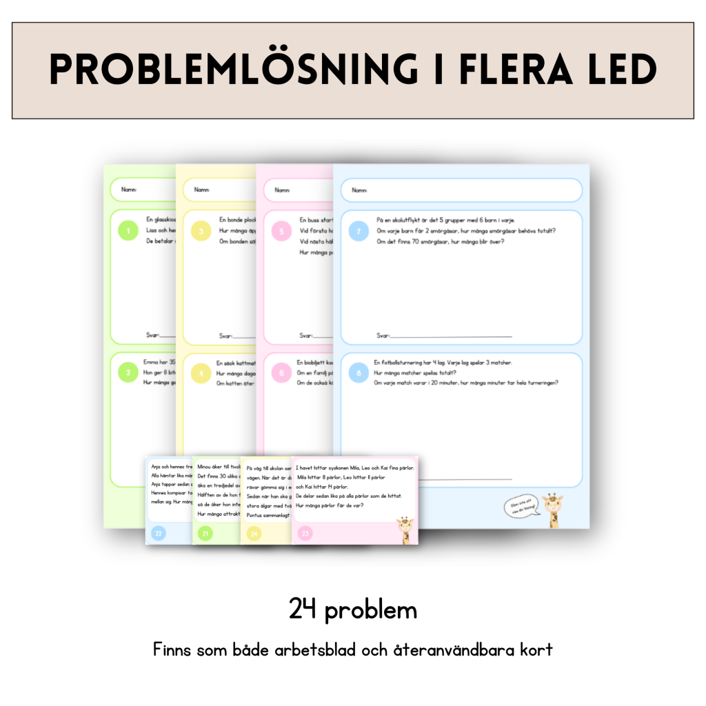 Problemlösning i flera led
