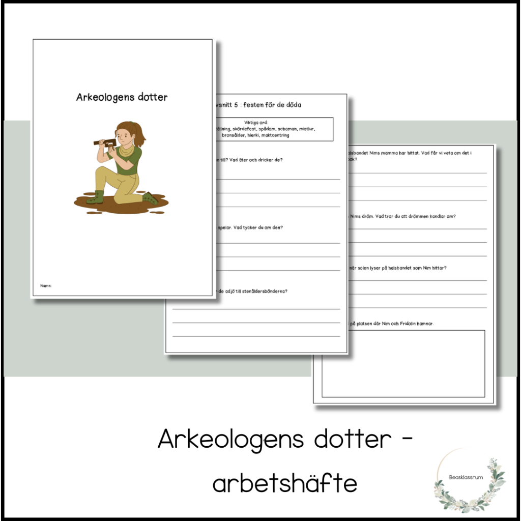 Arkeologens dotter – arbetshäfte