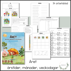 Året - årstider, månader och veckodagar