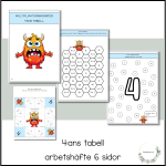 Multiplikation – megapaket 2-10:ans tabeller - bild 10