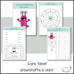 Multiplikation – megapaket 2-10:ans tabeller - bild 8