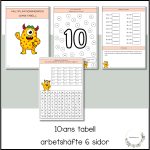 Multiplikation – megapaket 2-10:ans tabeller - bild 3