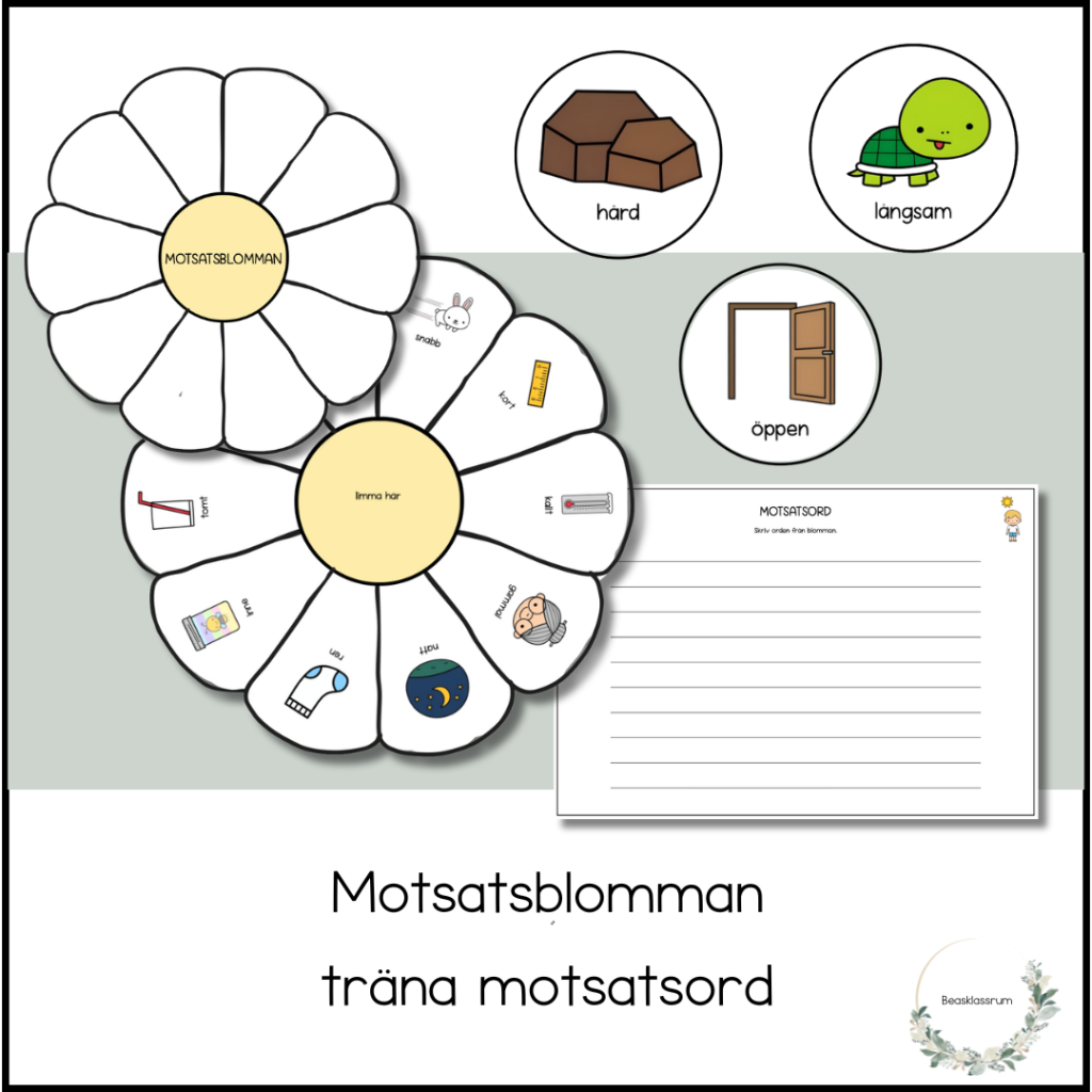 Bygg en motsatsblomma